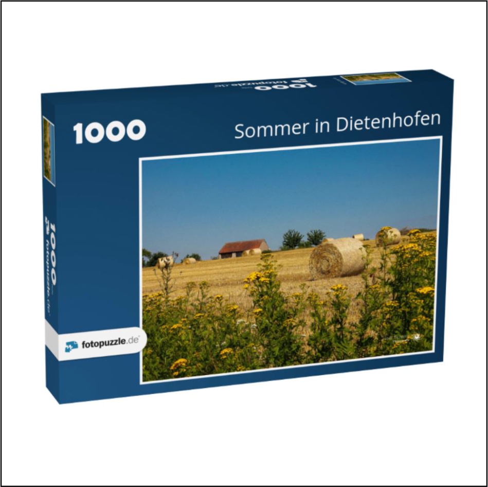 Puzzle "Sommer in Dietenhofen"