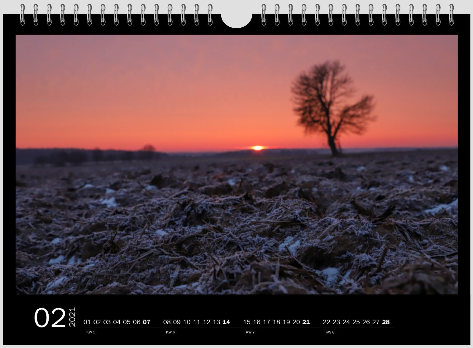 Kalender Bilderalbum 2021 Bilder
